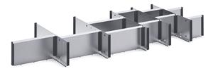 16 Compartment Steel Divider Kit External 1300W x 525 x 150H Bott Cubio Metal Drawer Divider Kits 43020742.51 